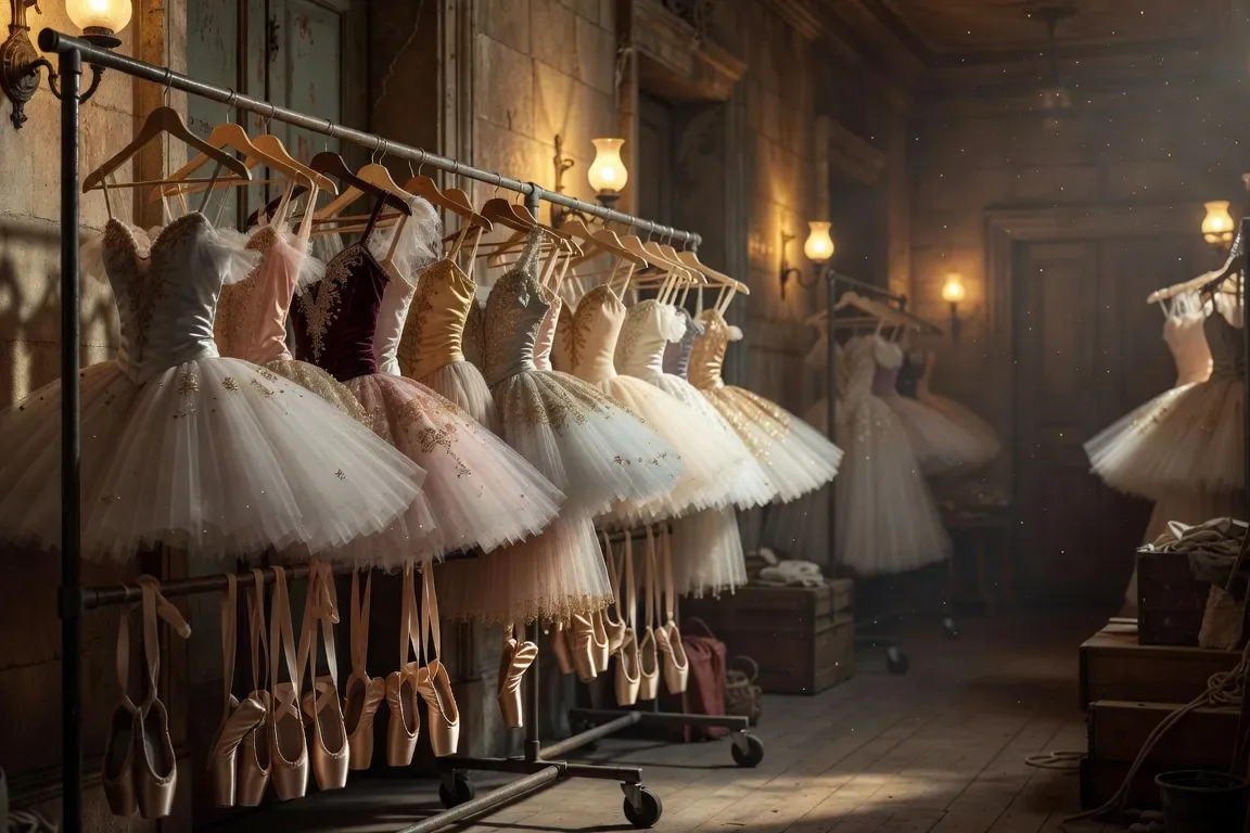 Scène de ballet à l'Opéra de Paris, style Lifar, années 1930