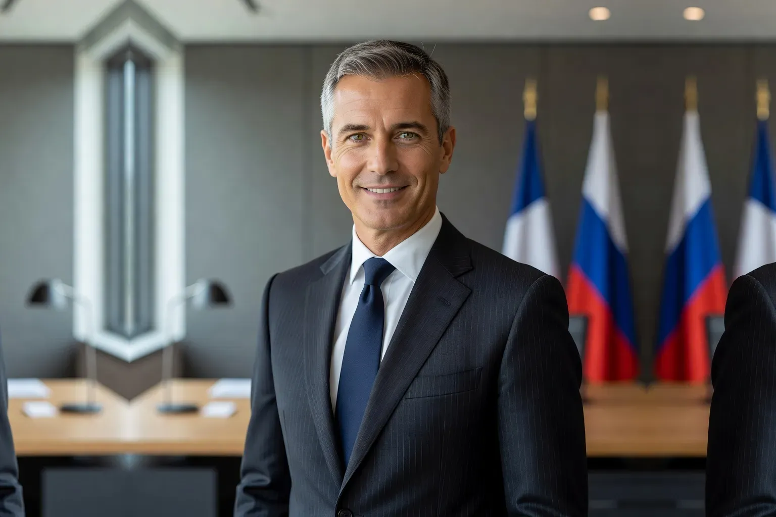 Portrait de Frédéric Aubertin, ancien coordinateur logistique d'événements culturels franco-russes